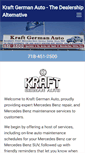 Mobile Screenshot of kraftgermanauto.com